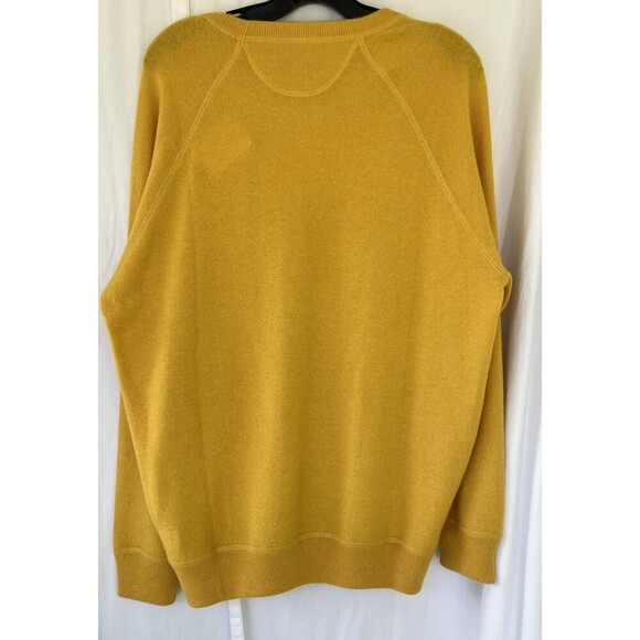 Brunello Cucinelli Men’s Cashmere Sweater Yellow Size IT 50 US 38 - Picture 5 of 16